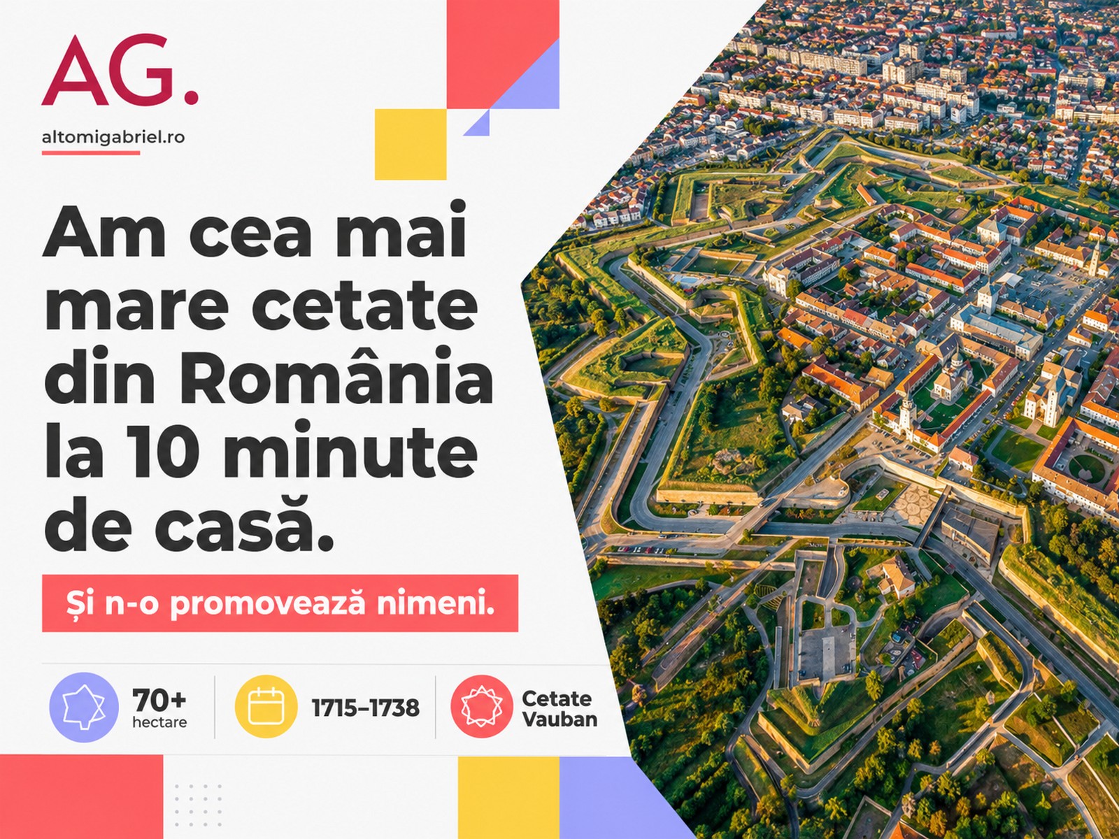 Promovarea Cetății Alba Carolina